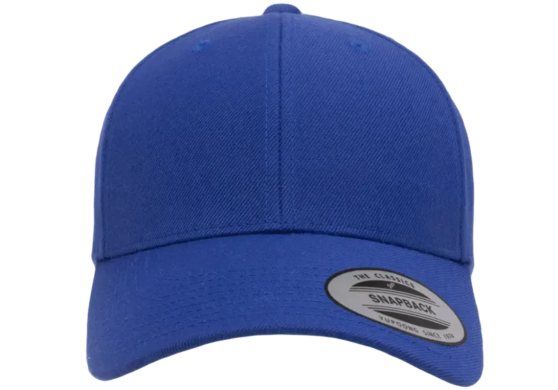 Yupoong Curved Visor Snapback Royal