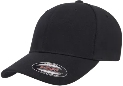 Flexfit Wooly Combed Black Black