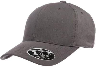 Flexfit 110 Curved Visor Snapback Dark Grey