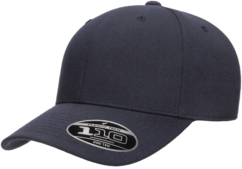Flexfit 110 Curved Visor Snapback Navy