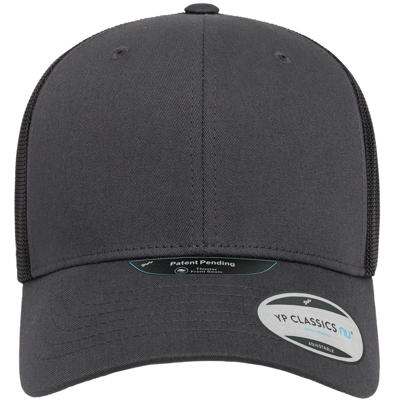 Yupoong YP Classics NU Trucker Charcoal Black