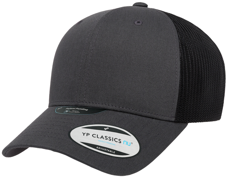 Yupoong YP Classics NU Trucker Charcoal Black