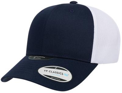 Yupoong YP Classics NU Trucker Navy White