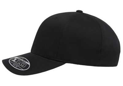 Flexfit 110 Curved Visor Snapback Black