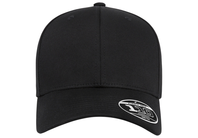 Flexfit 110 Curved Visor Snapback Black