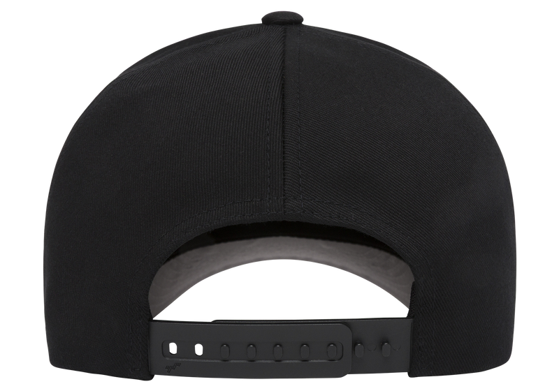 Flexfit 110 Curved Visor Snapback Black