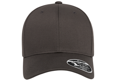 Flexfit 110 Curved Visor Snapback Dark Grey