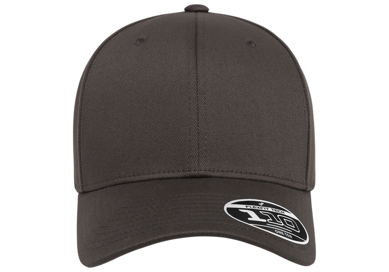 Flexfit 110 Curved Visor Snapback Dark Grey