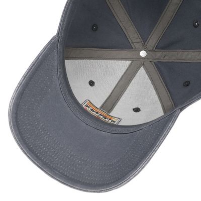 Lenloy Baseball Cap Cotton Grey -  Stetson