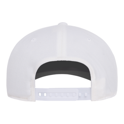 110 Fitted Snapback White - Flexfit