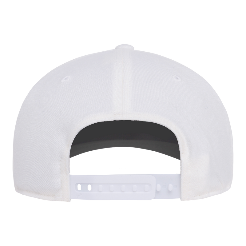 110 Fitted Snapback White - Flexfit