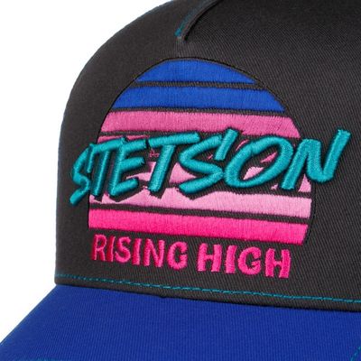 Stetson Rising High Trucker Black Blue