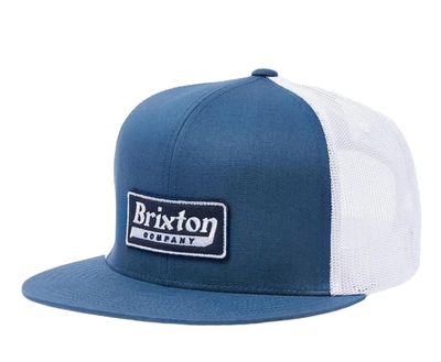 Steadfast HP Mesh Trucker Pacific Blue/White - Brixton