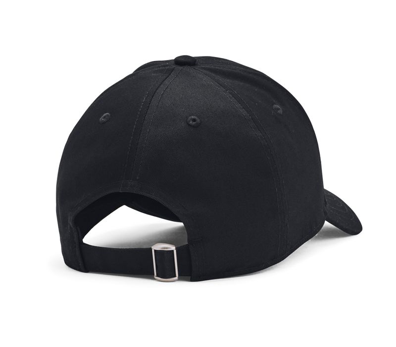 UA Branded Adjustable Cap Black/White - Under Armour