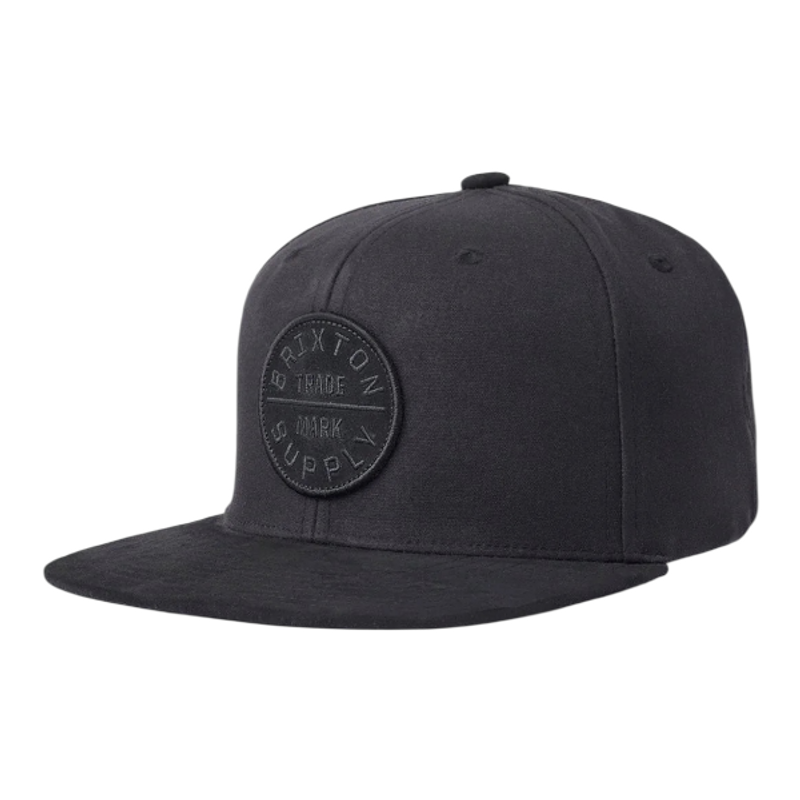 Brixton Oath III Snapback Black