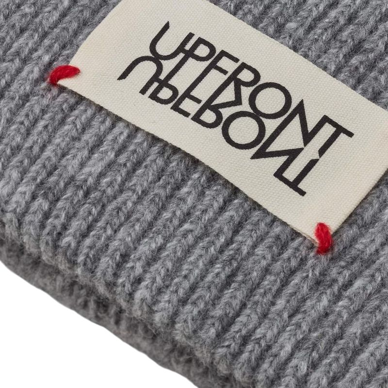 UNRAVEL Classic Beanie Glacier Gray - Upfront