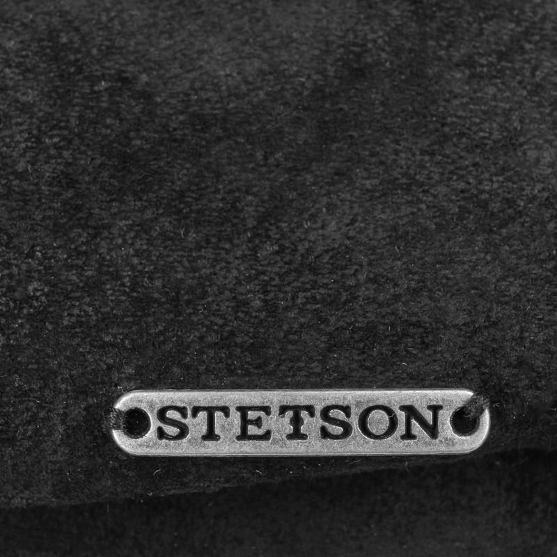 Stetson 6-Panel Cap Pigskin Black