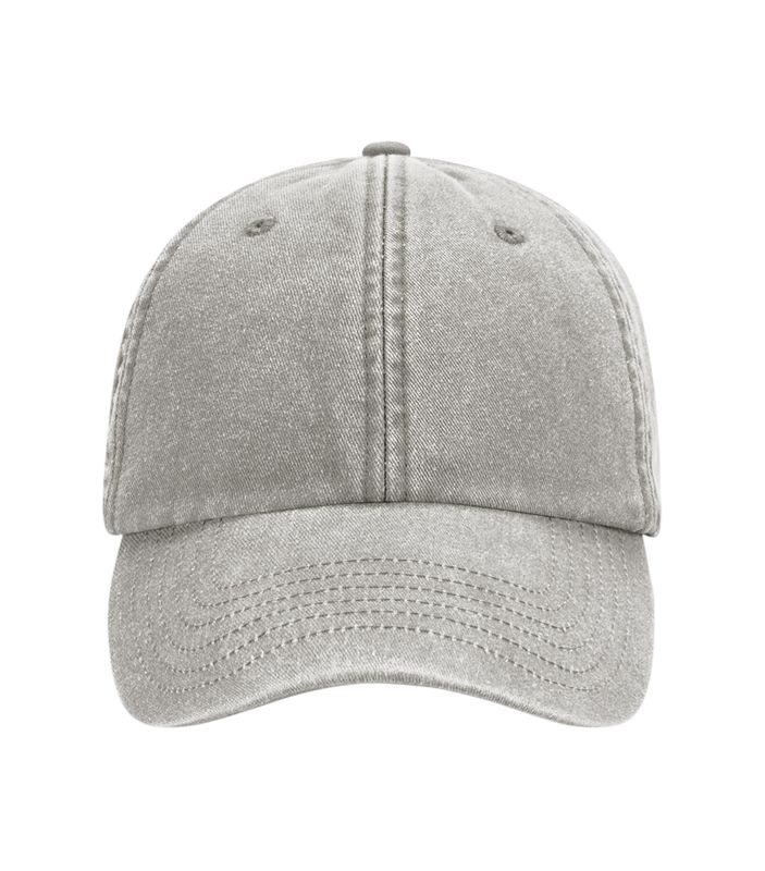 Low Profile Vintage Cap - Vintage Grey - Beechfield