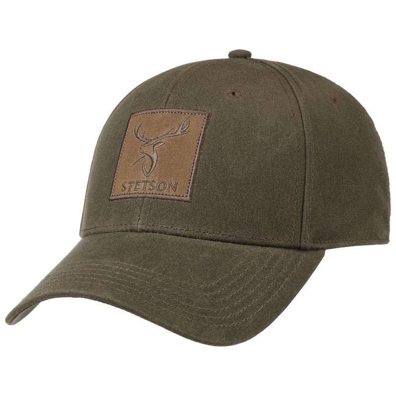 Vintage Wax Deer Cap Olive  - Stetson