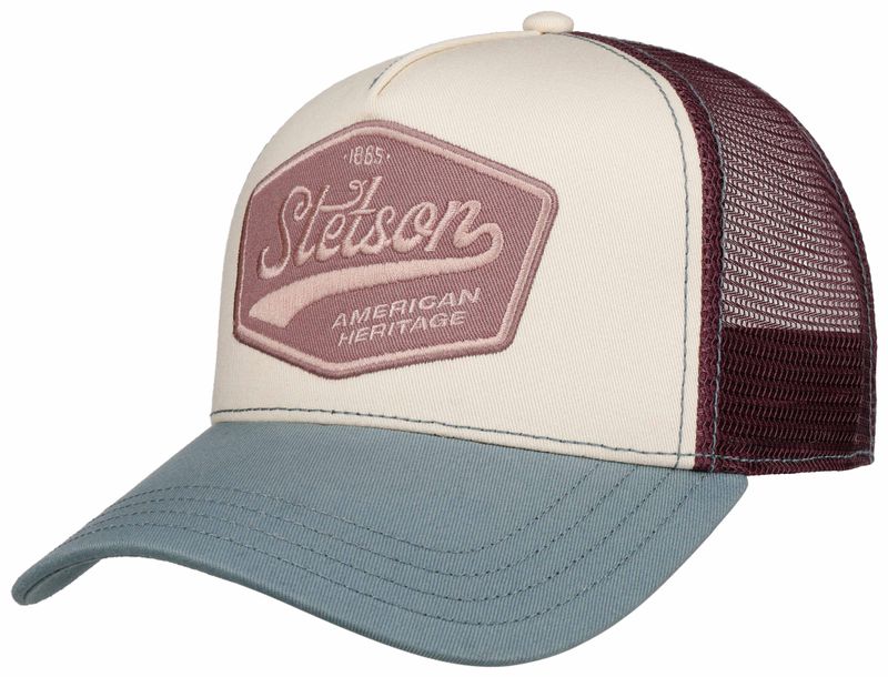 Stetson Pastel Trucker Cap Blue