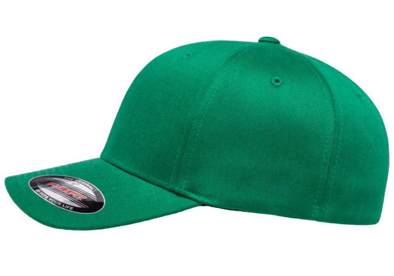 Flexfit Original Wooly Combed Pepper Green 6277 - Flexfit