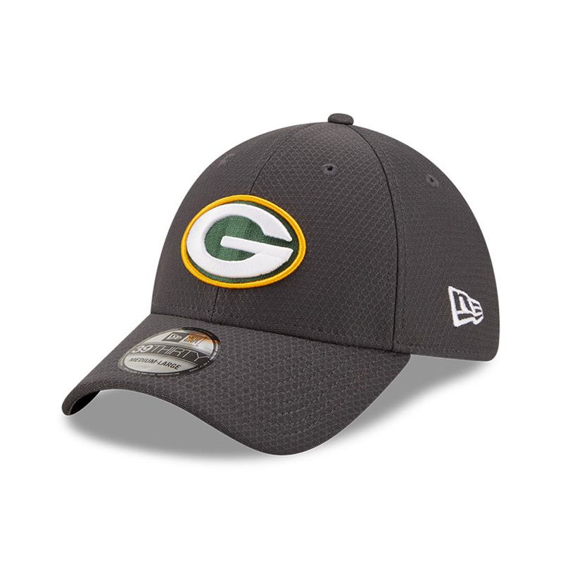 39thirty Green Bay Packers NFL Hex Tech Grey - New Era