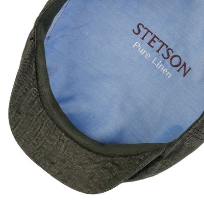 Kent Linen Olive Herringbone - Stetson