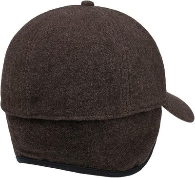 Stetson Wool Cashmere Ear Flaps Brown