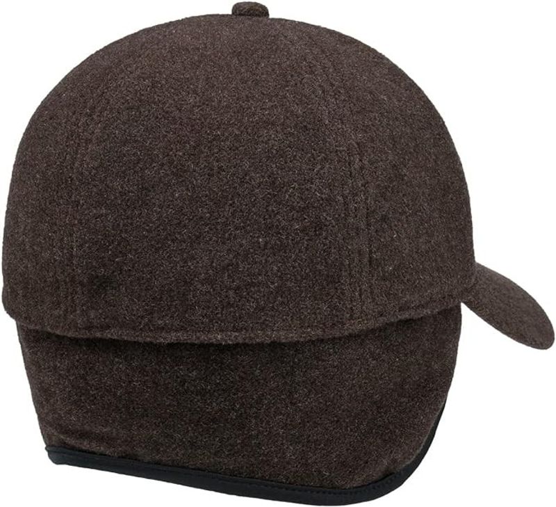 Stetson Wool Cashmere Ear Flaps Brown
