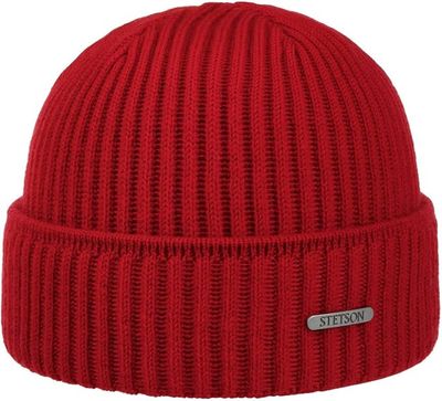 Stetson Parkman Knit Beanie Red