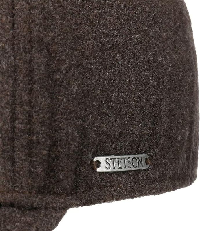 Stetson Wool Cashmere Ear Flaps Brown