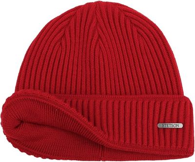Stetson Parkman Knit Beanie Red