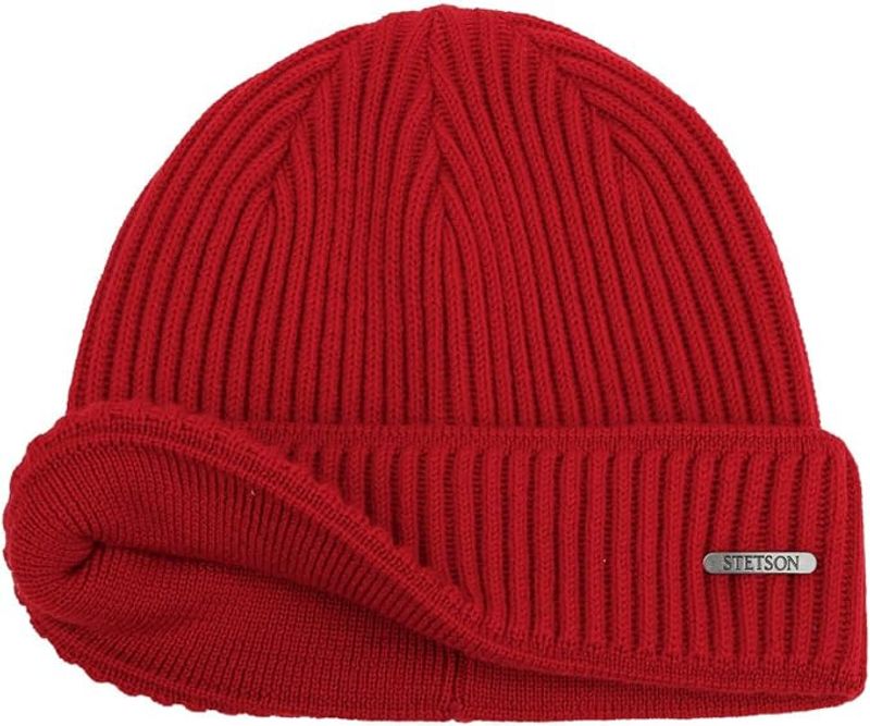 Stetson Parkman Knit Beanie Red