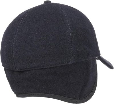 Stetson Wool Cashmere Ear Flaps Navy