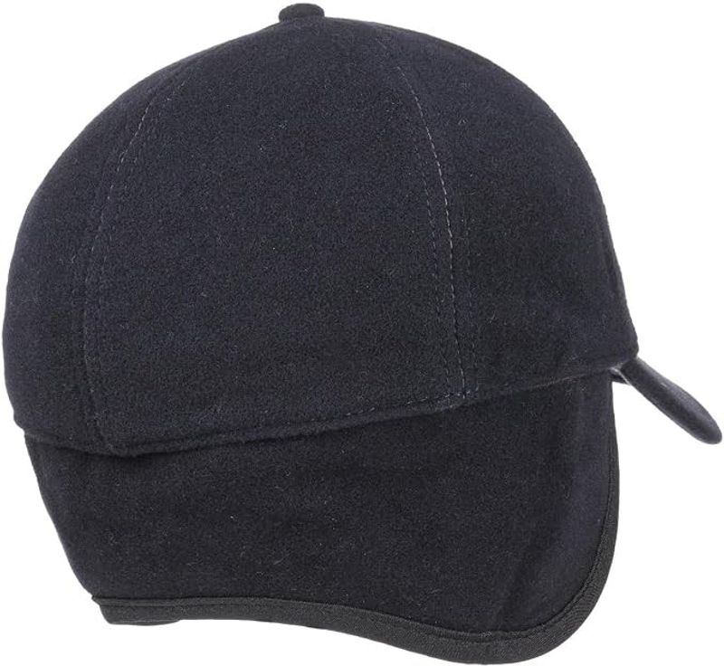 Stetson Wool Cashmere Ear Flaps Navy