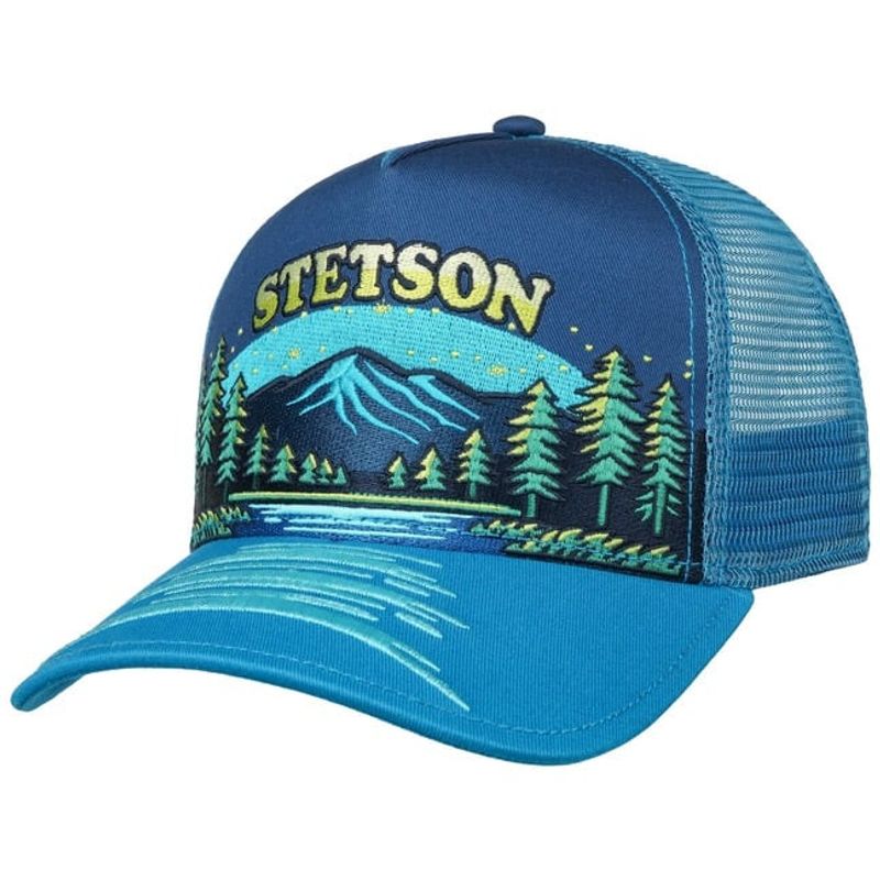 Stetson Trucker Landscape Blue