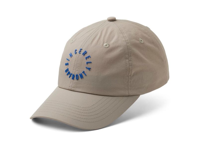 Sincerely Baseball Cap Khaki Blue  - Upfront