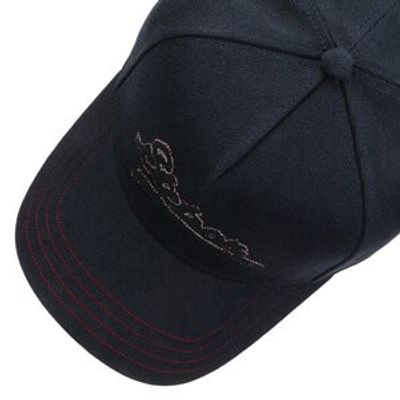 Stetson Trucker Cap Selvage Denim Garage Theme Navy