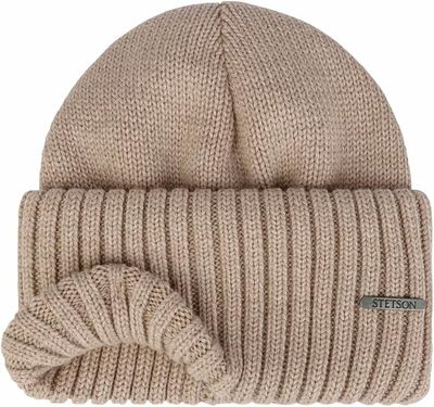 Stetson Beanie Merino Beige