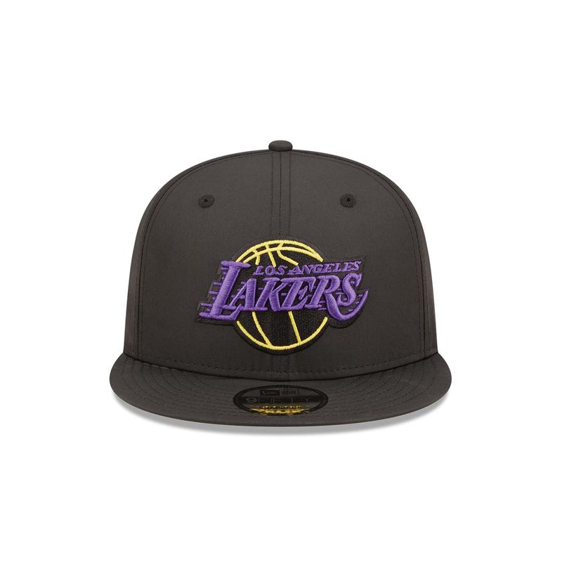 9fifty Los Angeles Lakers Neon Pack Snapback Cap Black - New Era