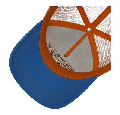 Stetson Classic Patch Trucker Blue Orange