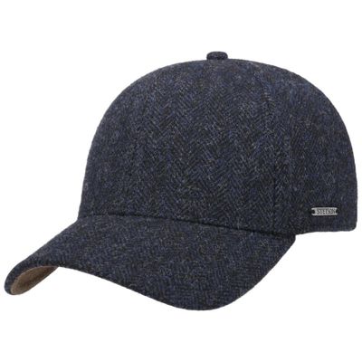 Plano Wool Cap Black/Blue  - Stetson