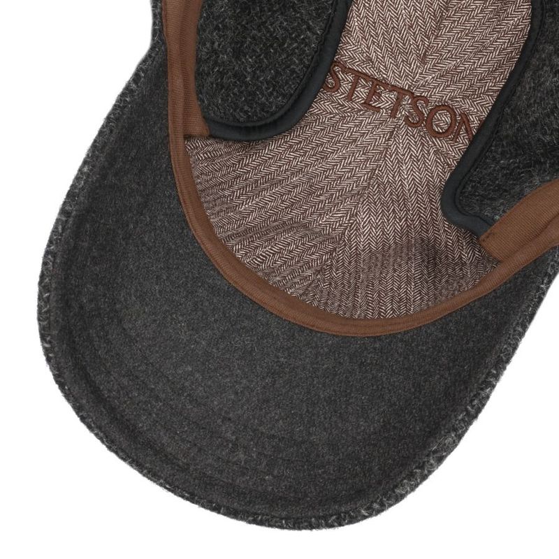 Baseball Cap EF Wool Anthra Melange  - Stetson