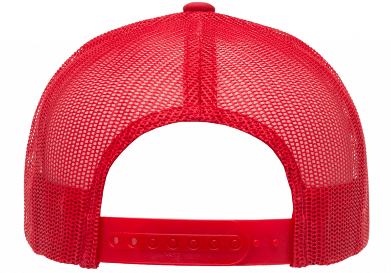 Trucker Retro Red 6606- Yupoong