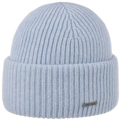 Classic Uni Wool Beanie Hat Light Blue- Stetson