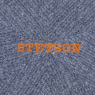 Texas Wool/Cashmere Black Gatsby Cap - Stetson