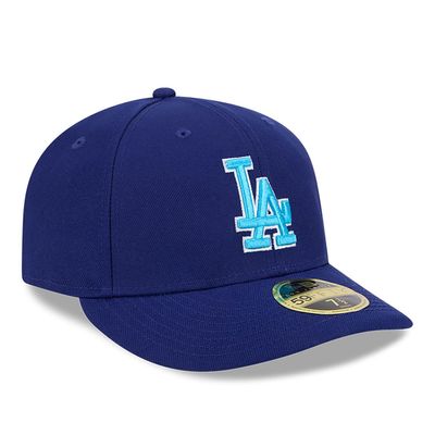 LA Dodgers MLB Father's Day 2024 Dark Blue Low Profile 59FIFTY Fitted Cap - New Era