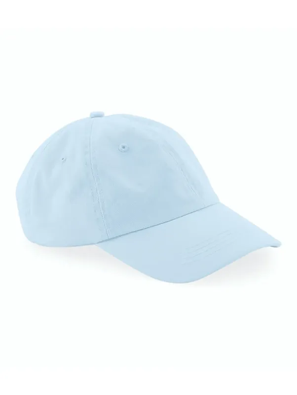 Low Profile 6 Panel Pastel Blue Dad Cap - Beechfield