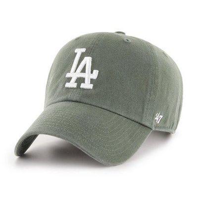 MLB-47 Brand Clean Up CAP-Los Angeles Dodgers-MOSS-OSFA