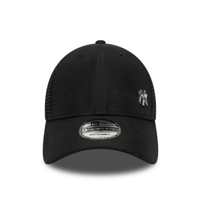New York Yankees MLB Flawless Black 9FORTY Adjustable Cap - New Era